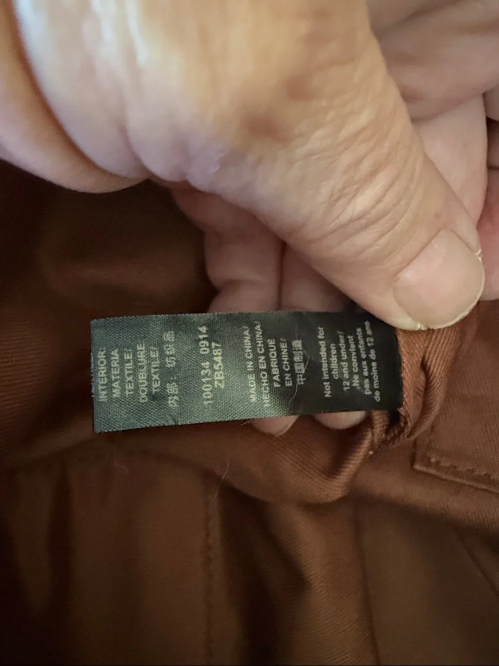Fossil Tan Leather Tote Bag - Picture 6 of 6